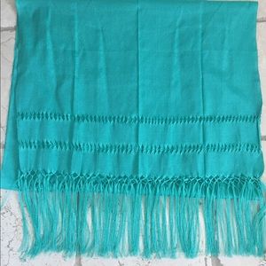 Bright Teal Mexican Wrap